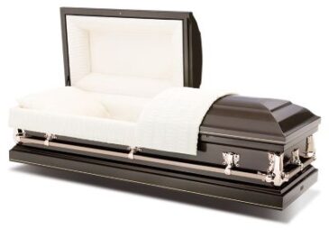 Batesville Spectra brown casket